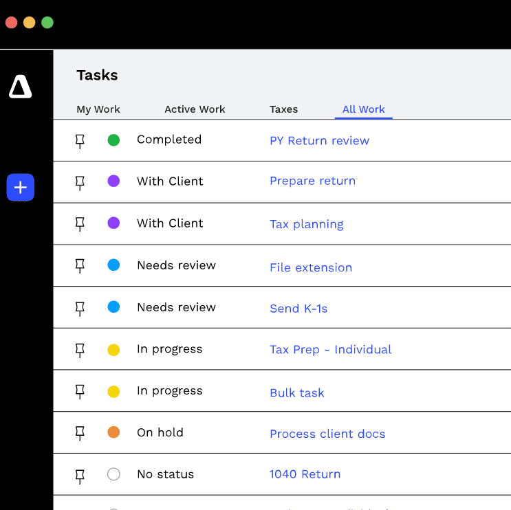 canopy custom tasks filters