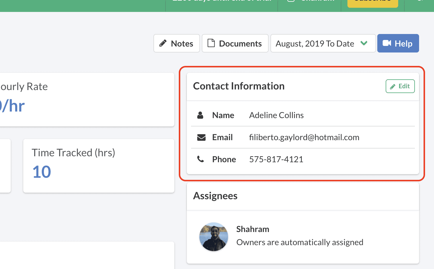 Updates To The Client CRM