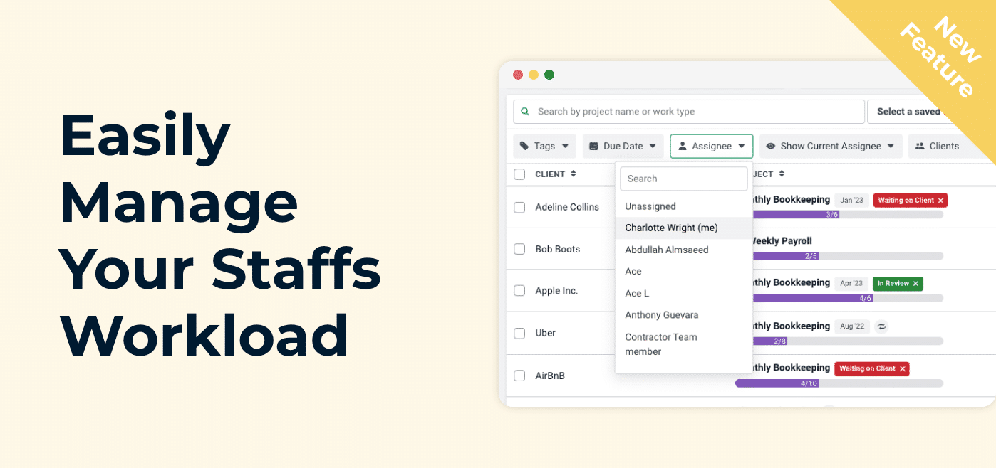 Easily Manage Your Staffs Workload