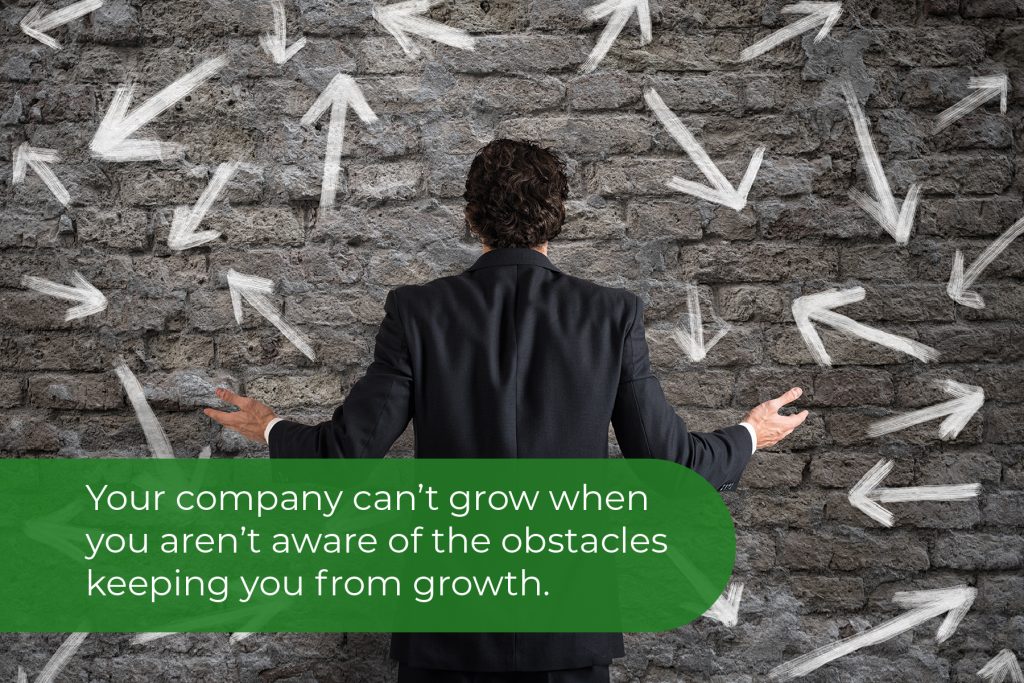 accounting firms can't grow when they aren't aware of which obstacles are in their way