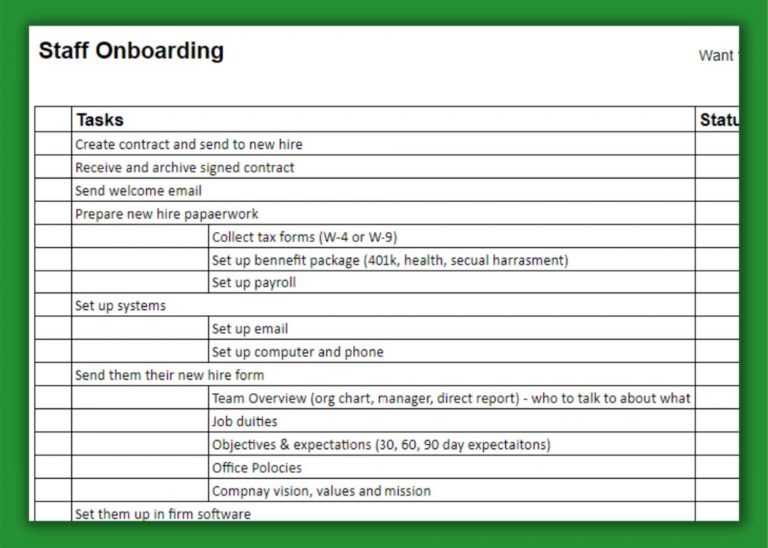 Accounting Workflow Checklists 5