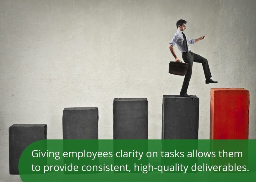 giving employees clarity on accounting tasks