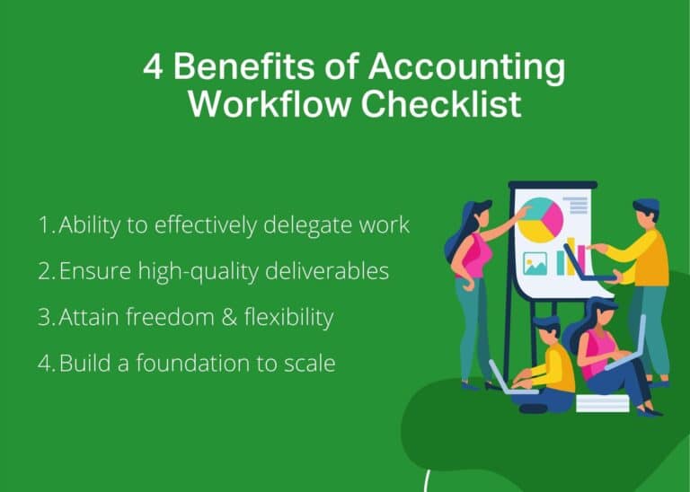 Four benefits of an accounting workflow checklist