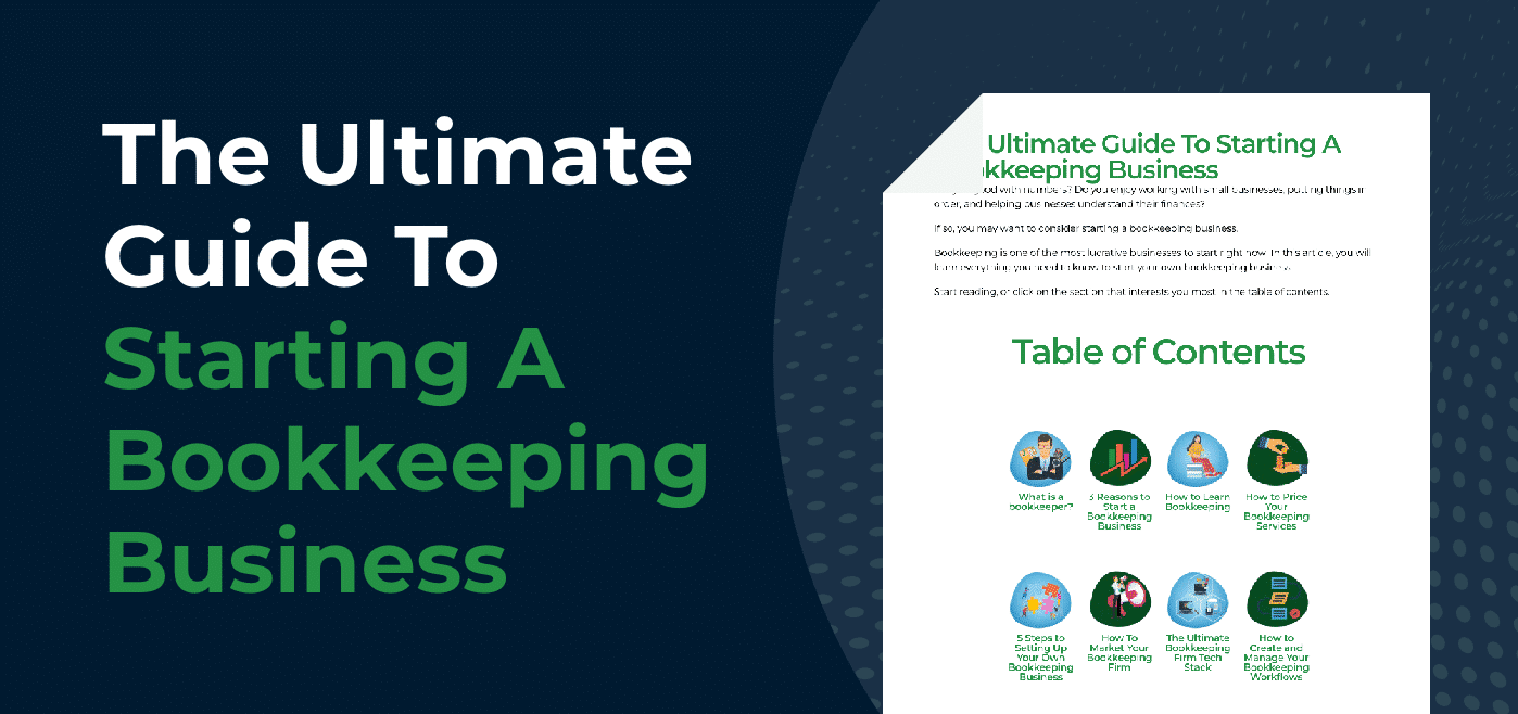 blog cover image for Guide To Starting A Bookkeeping Business