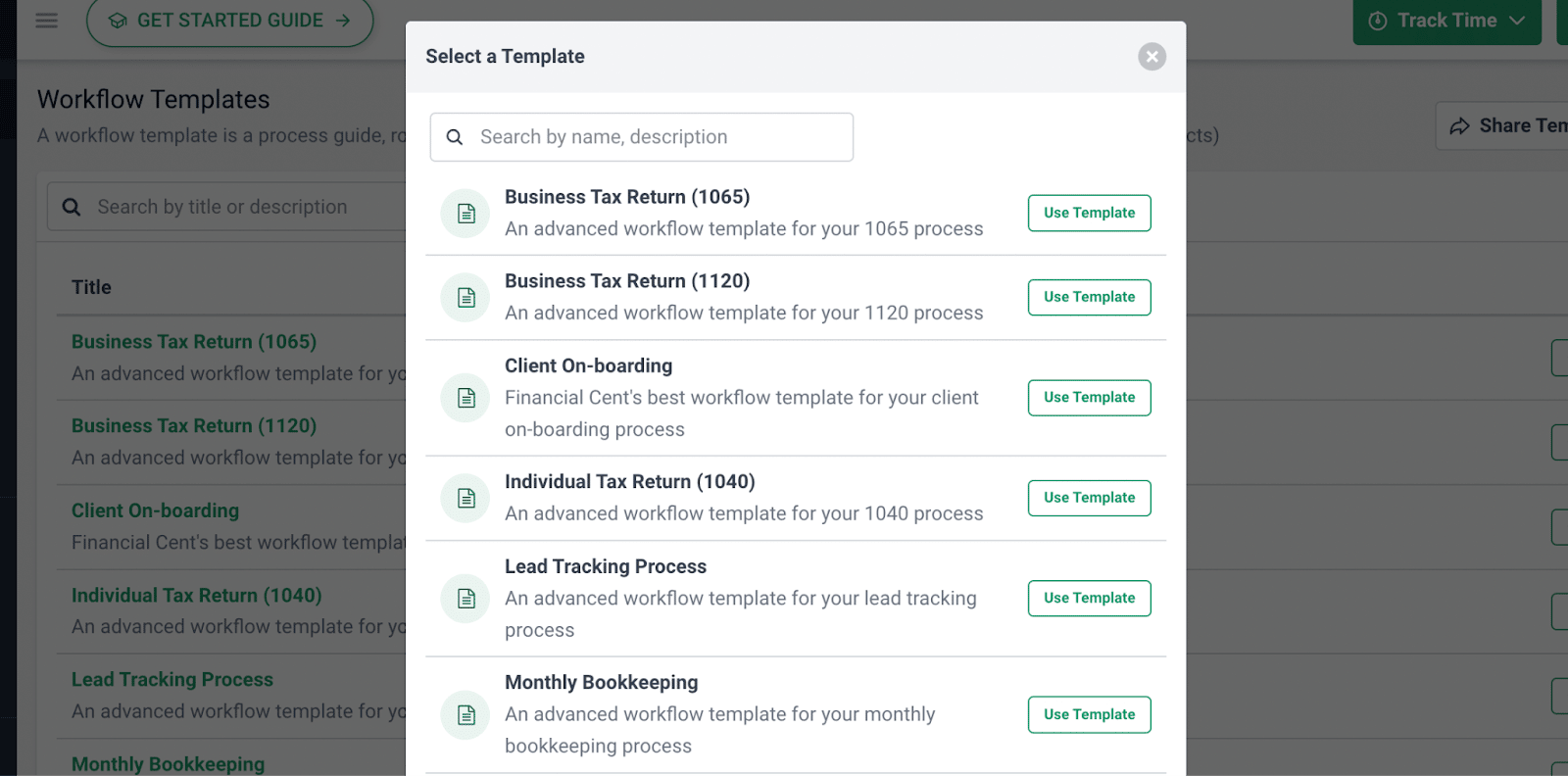 1065 Tax Return Workflow Diagram - Jetpack Workflow