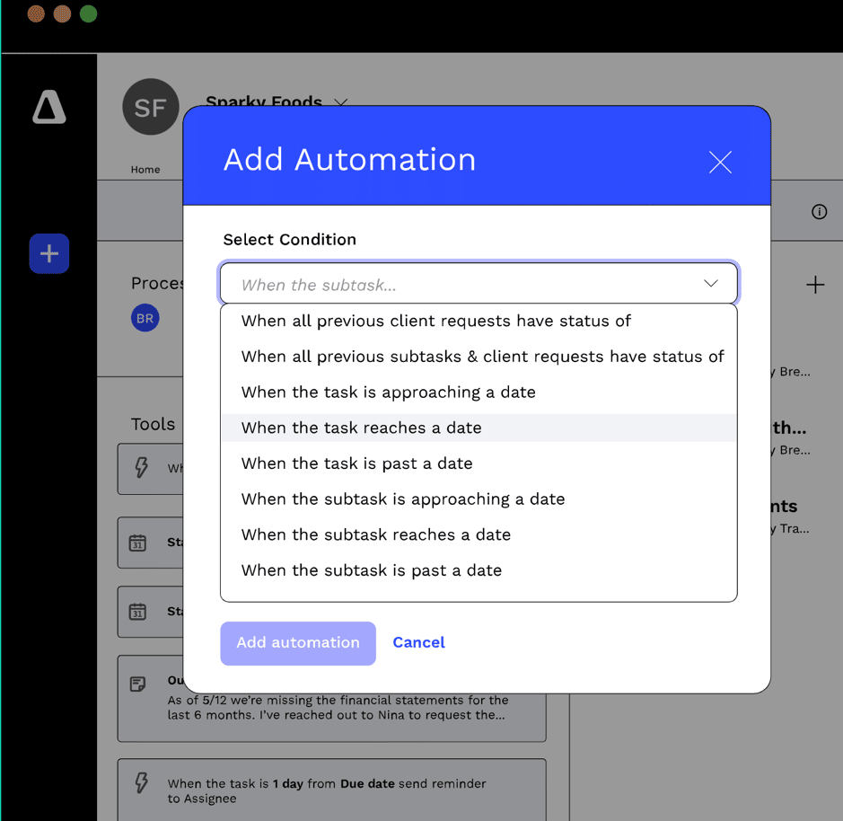 canopy client data collection