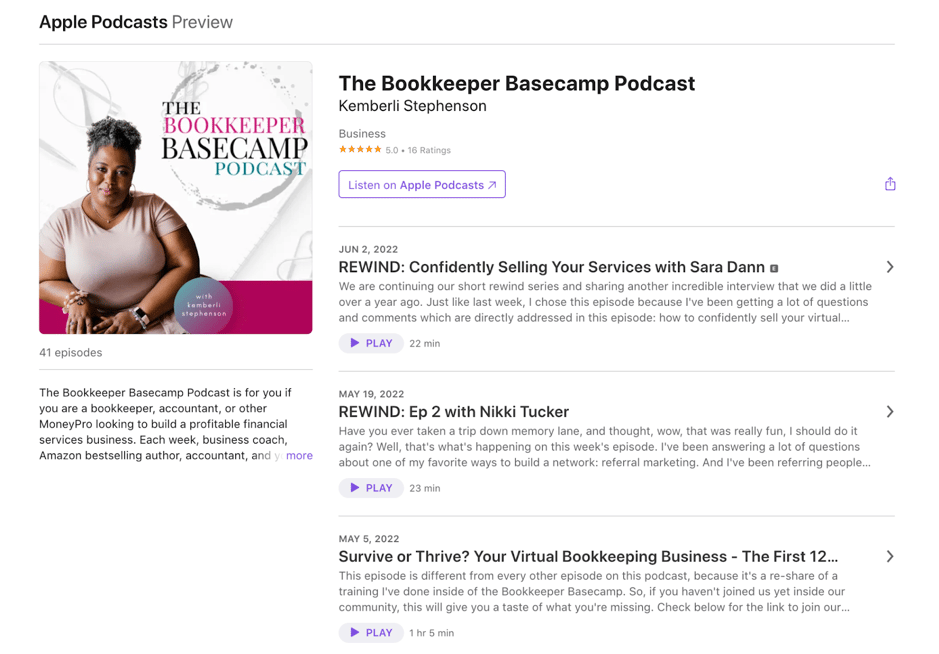 How to Get Bookkeeping Clients - the bookkeeper basecamp podcast 