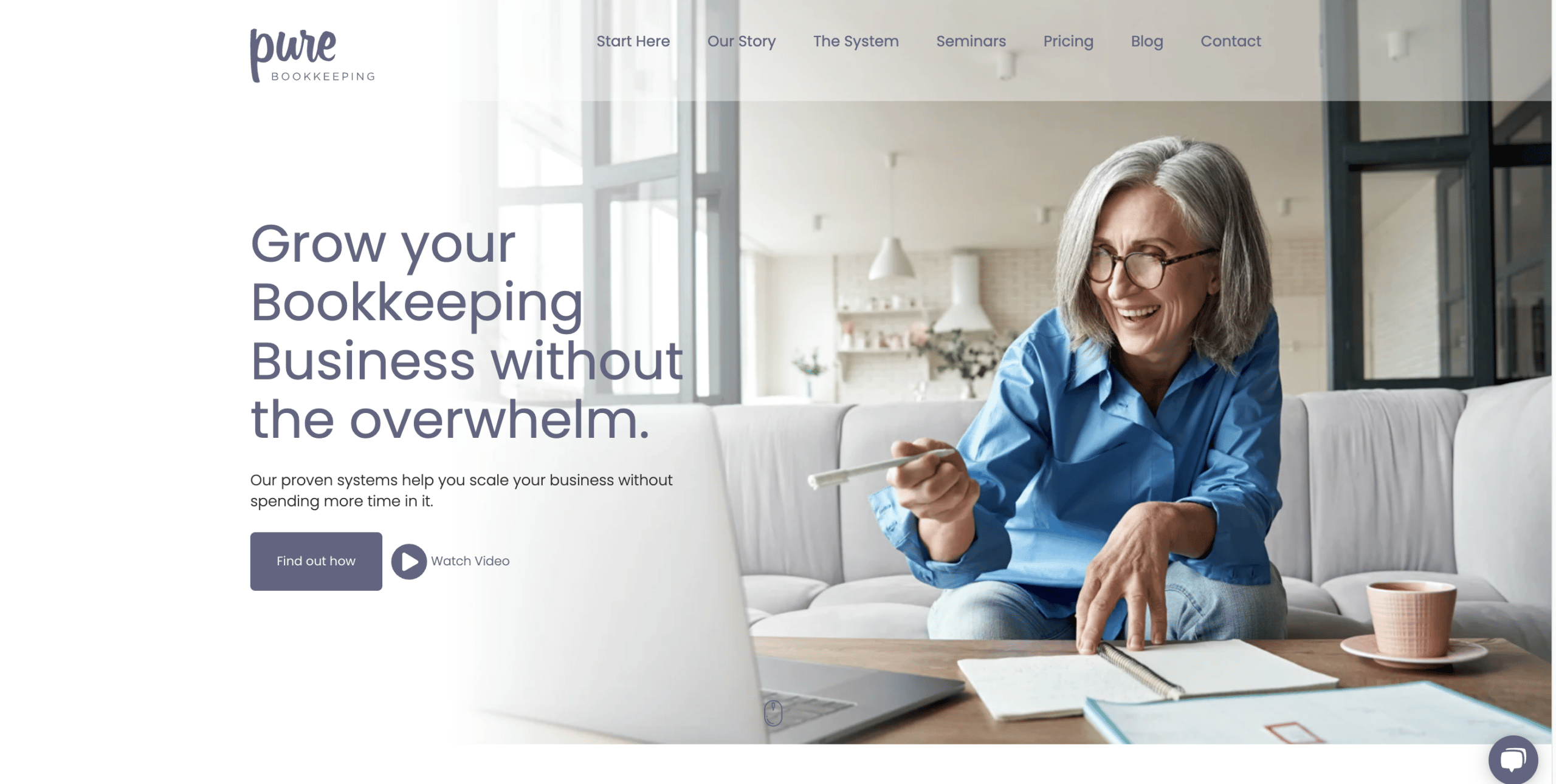 bookkeeping course - the pure bookkeeping system