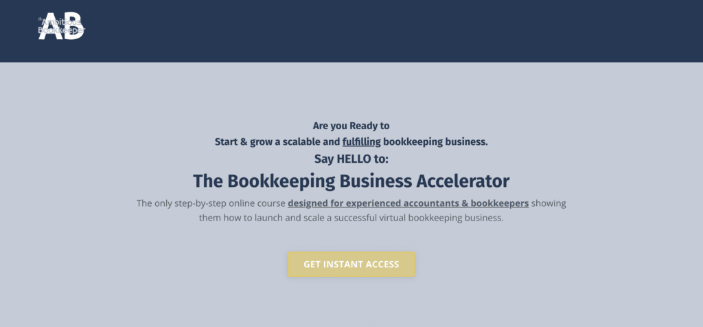 bookkeeping course - The Bookkeeping Business Accelerator