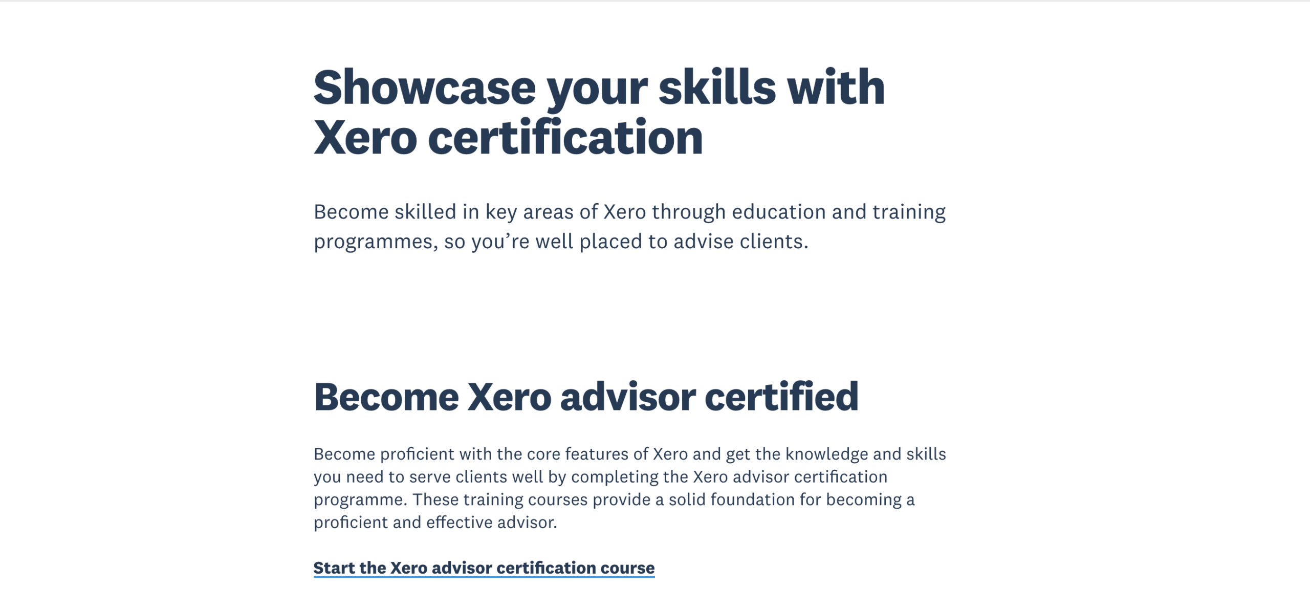 xero accounting and bookkeeping course