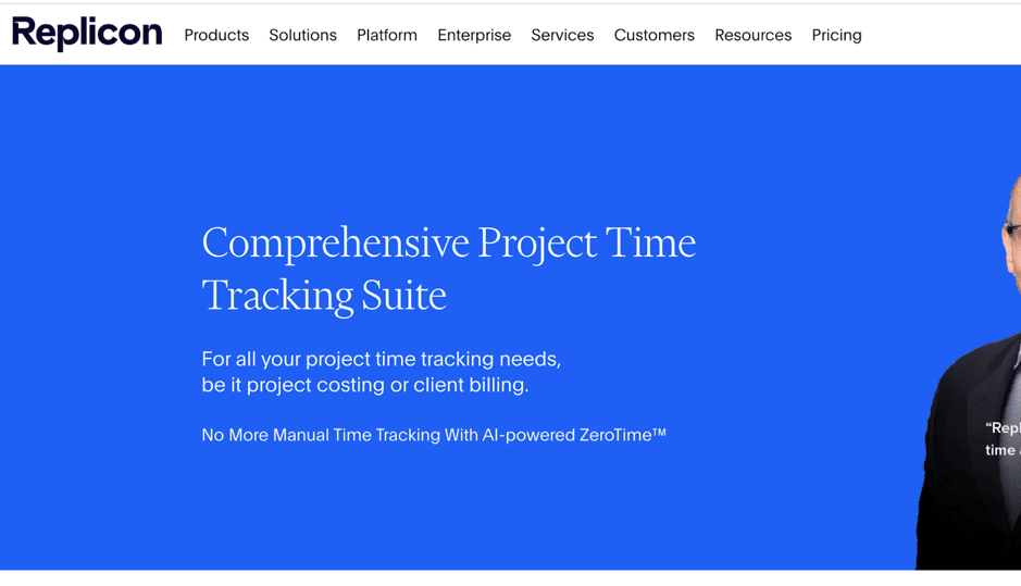 Replicon: Time Tracking & Timesheet Software Suite