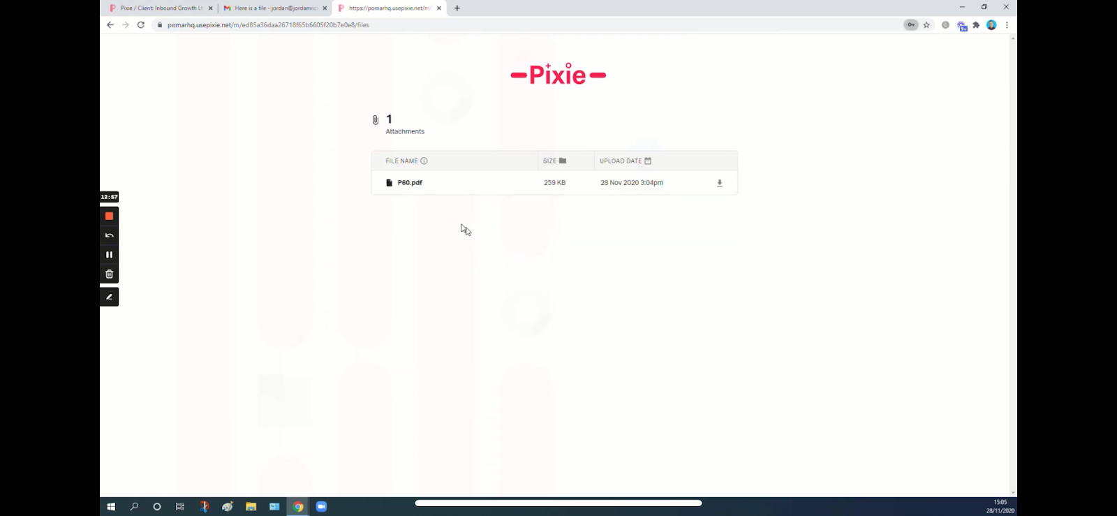 Pixie Client Storage