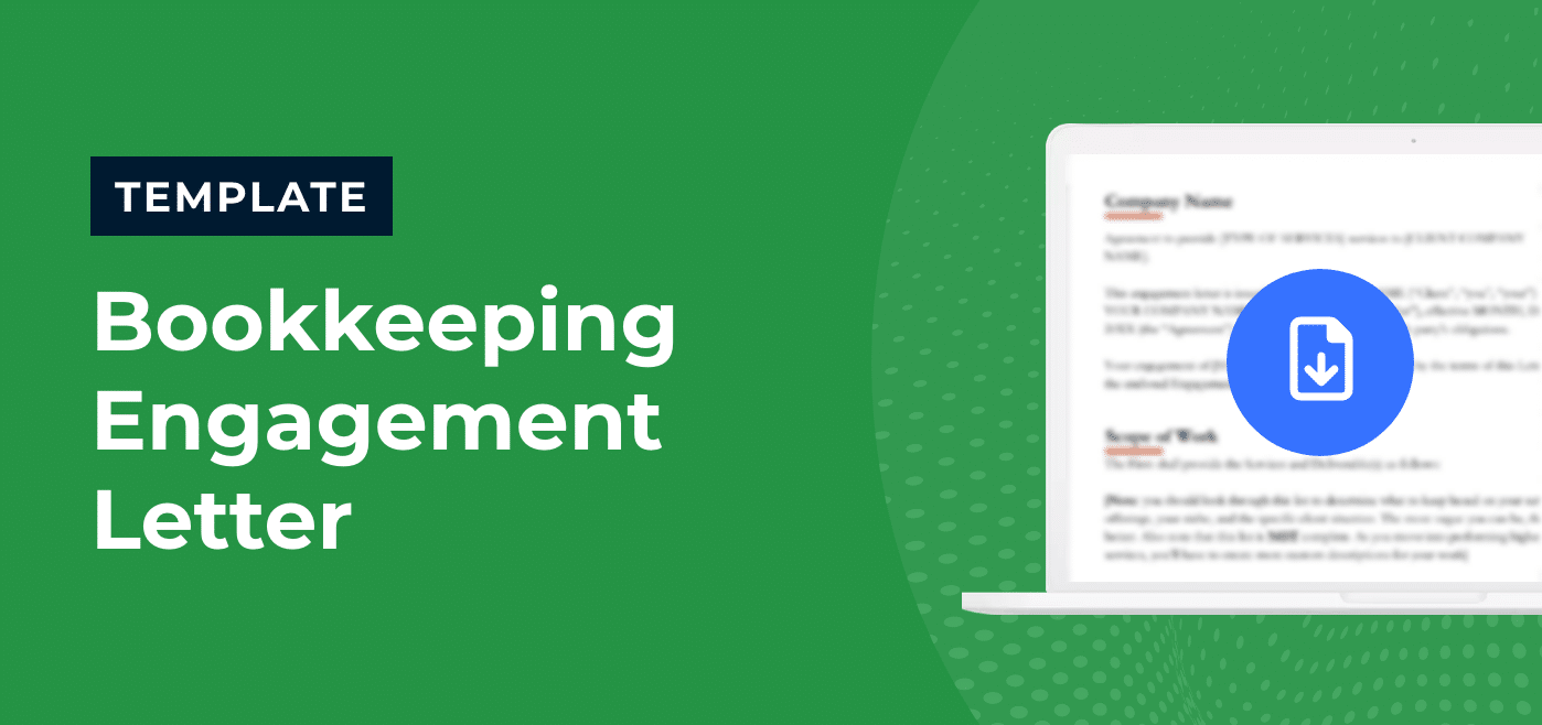 Bookkeeping Engagement Letter Template