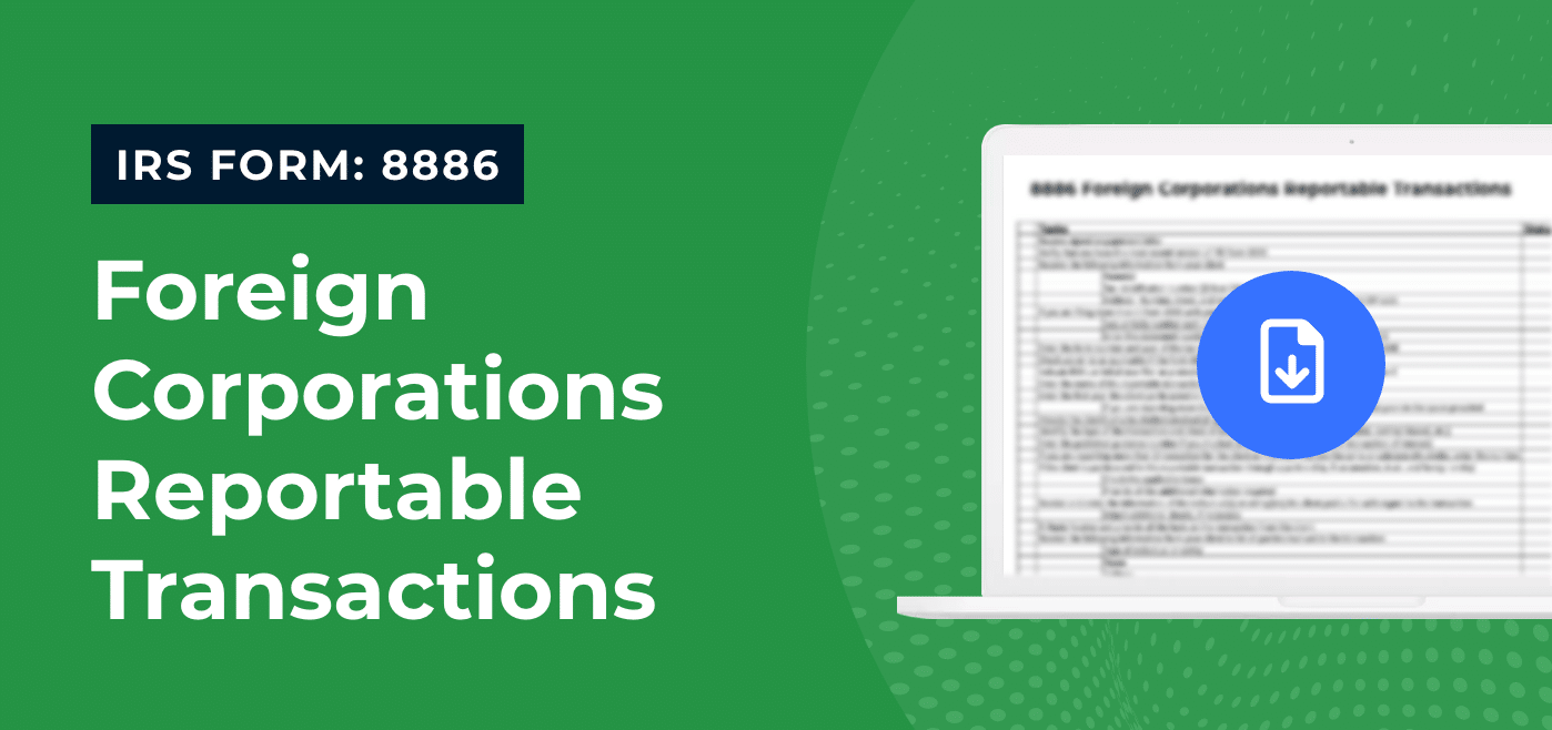 irs form 8886 checklist template