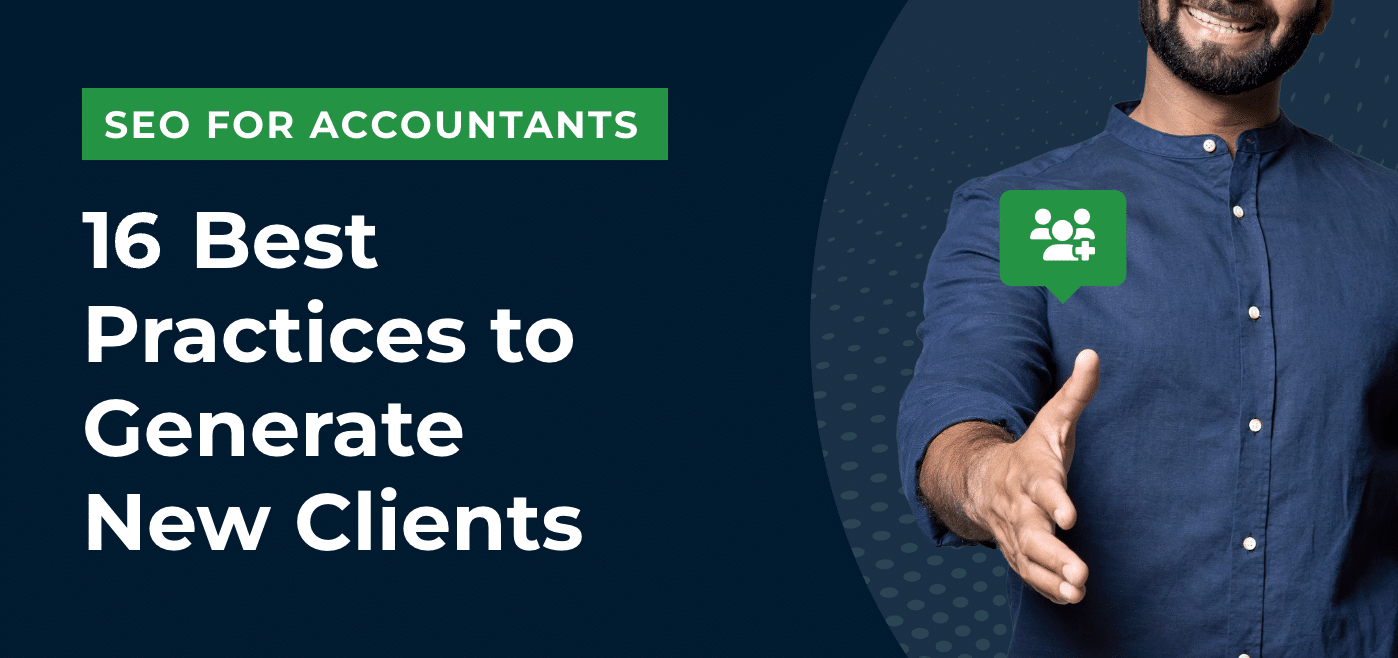cover image for SEO for accountants 16 top strategies to get new clients