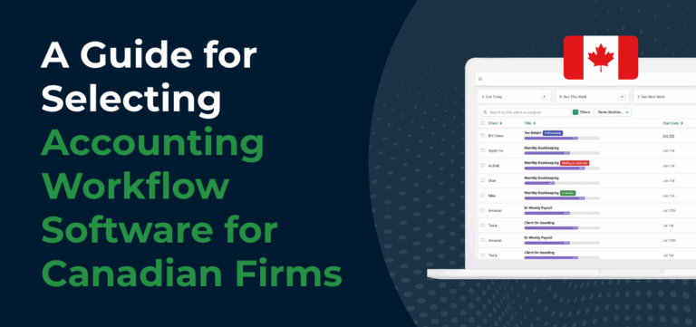 A Guide For Selecting Accounting Workflow Software For Canadian Firms ...