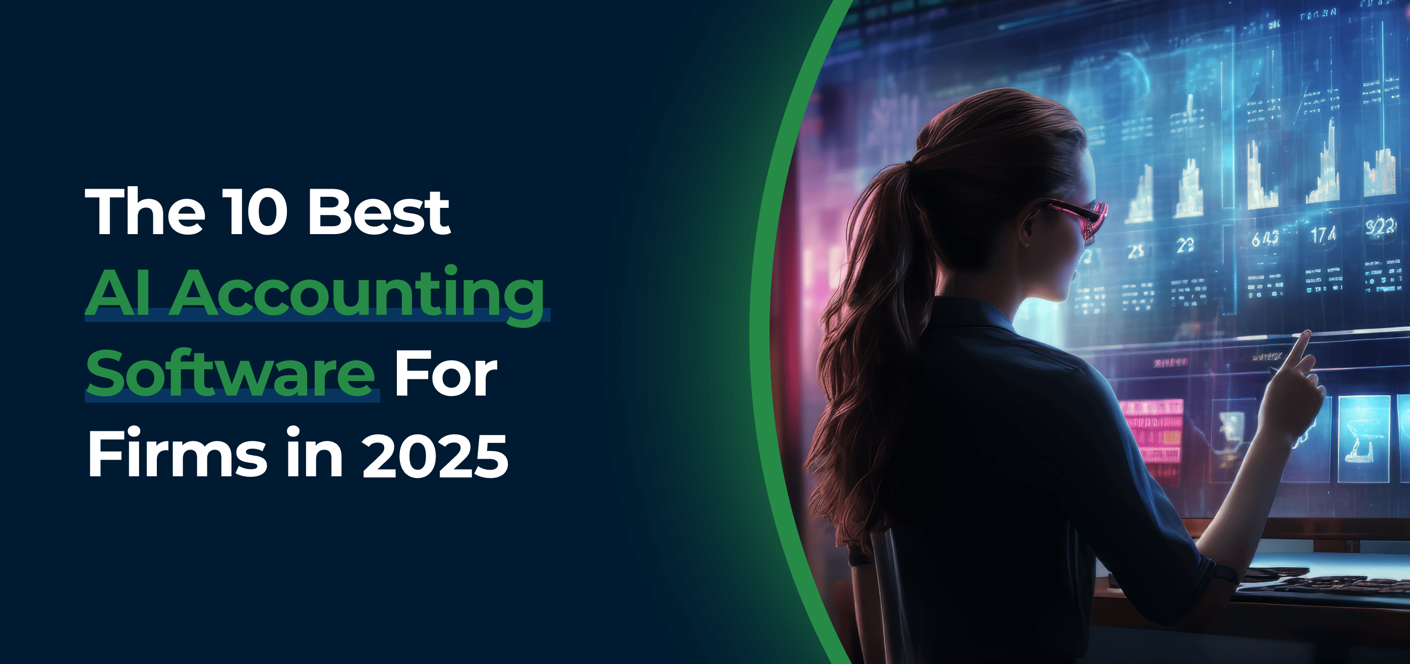 blog cover image for the best accounting AI software in 2025