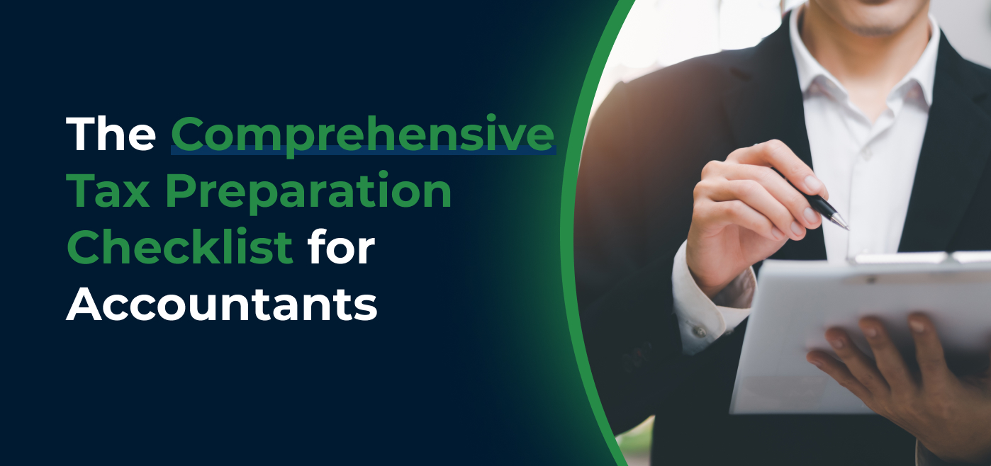 blog cover image for The Comprehensive Tax Preparation Checklist for Tax and Accounting Firms