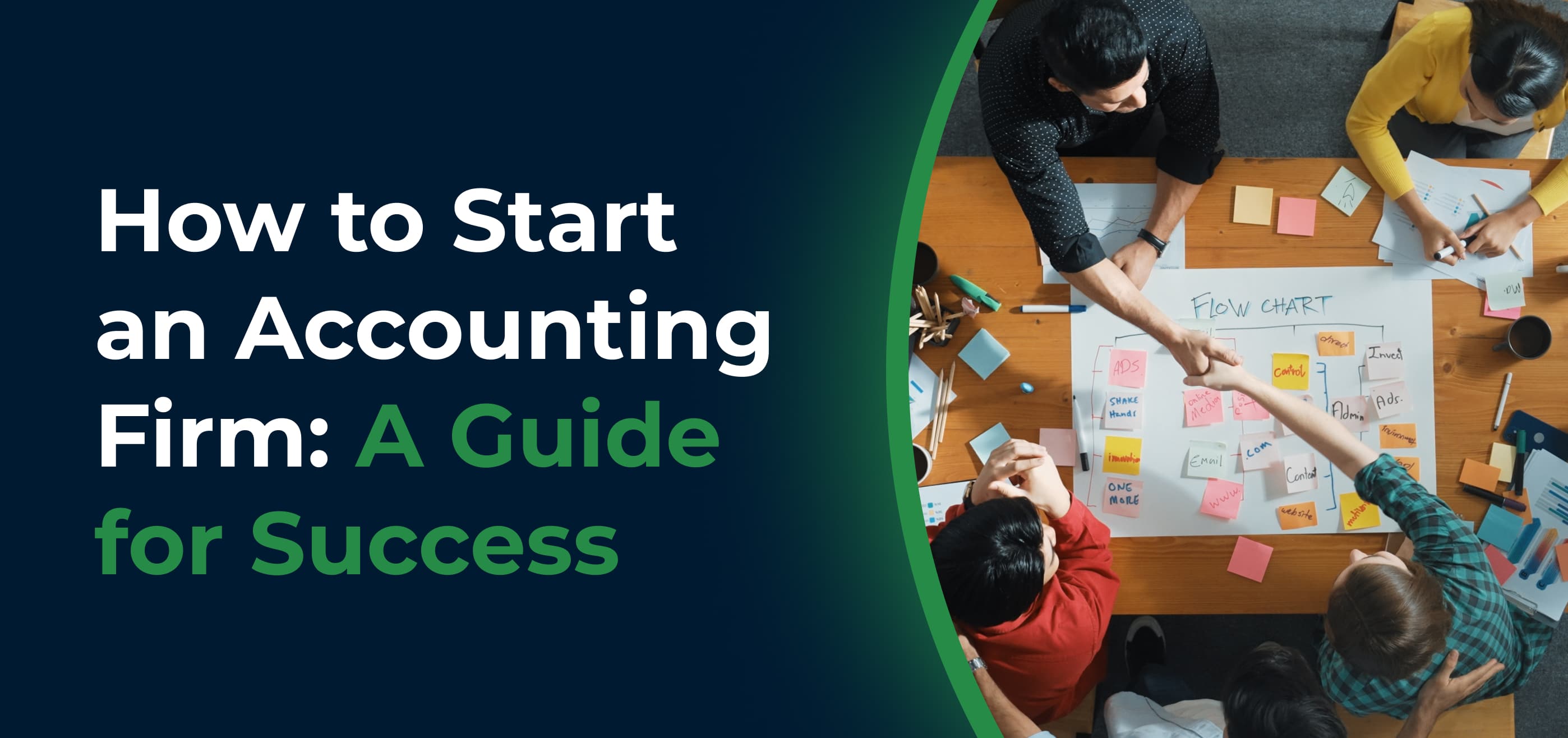 blog cover image for how to start an accounting firm