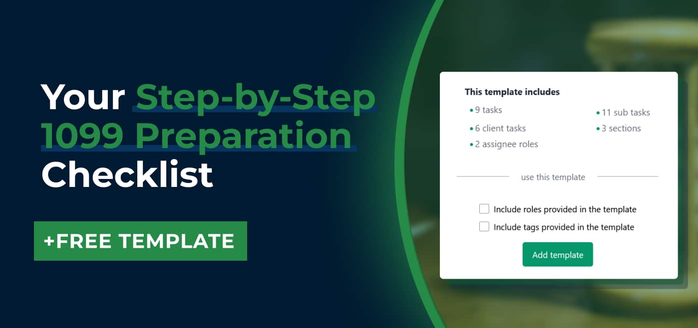 blog cover image for Your Step-by-Step 1099 Preparation Checklist (+ Free Template)