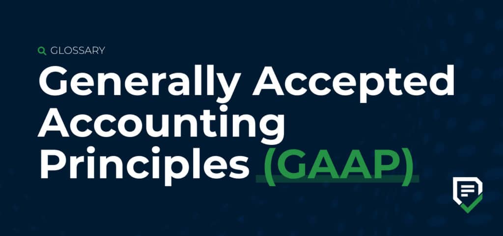 glossary cover image for Generally accepted accounting principles (GAAP)