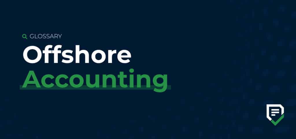 glossary cover image for offshore accounting