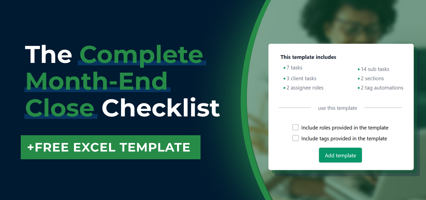 blog cover image for The Complete Month-End Close Checklist (+Free Excel Template)