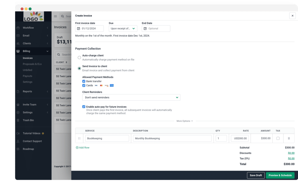 set invoice to automatically recur 1024x292 1
