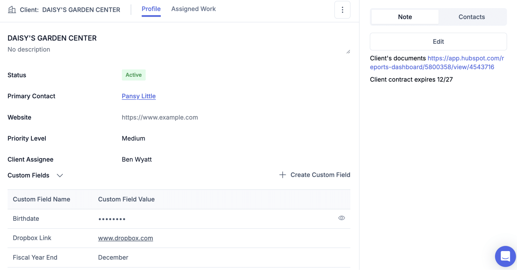 client info inside Jetpack workflow