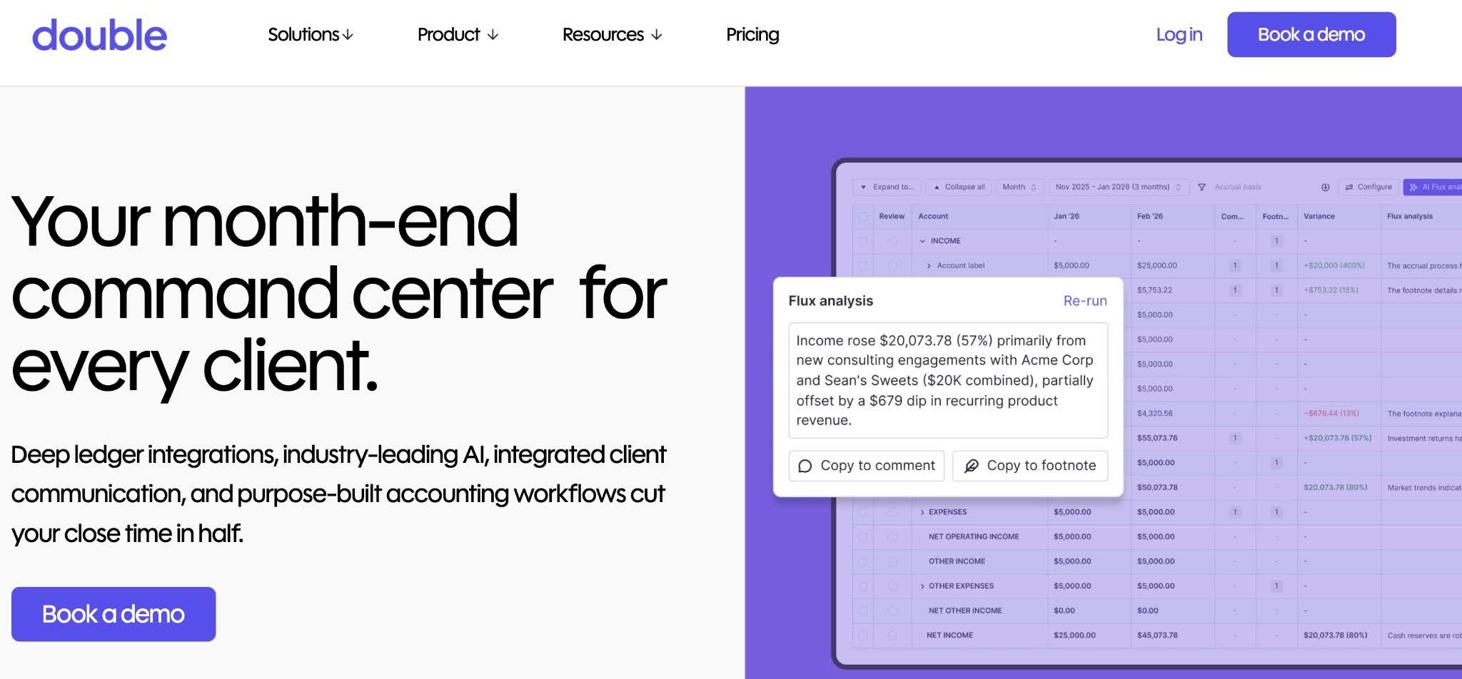 snapshot of double (formerly) keeper homepage