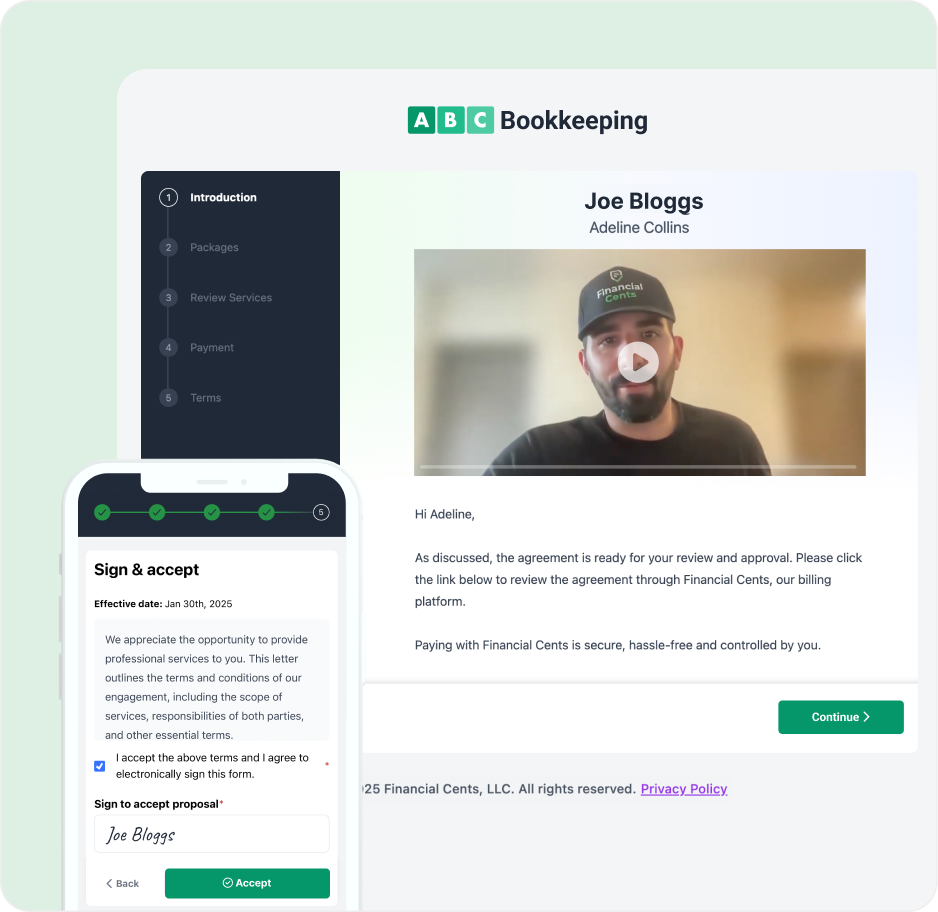 Proposals that impress clients and save time Proposals screenshot