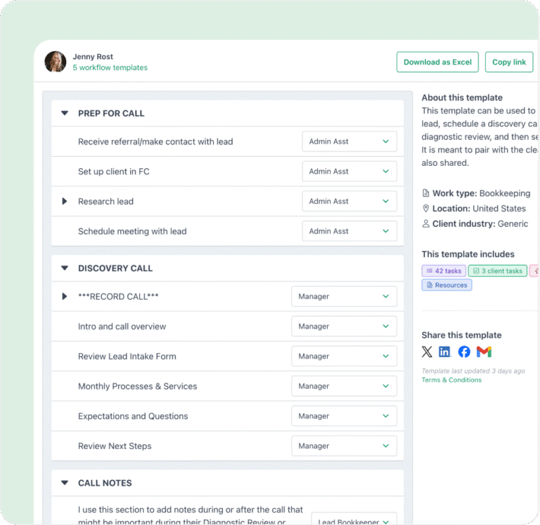 Accounting Operational Workflow Gui Accounting Workflow Software | Financial Cents