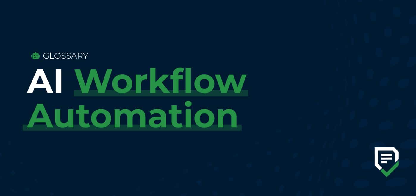 glossary cover image for AI workflow automation