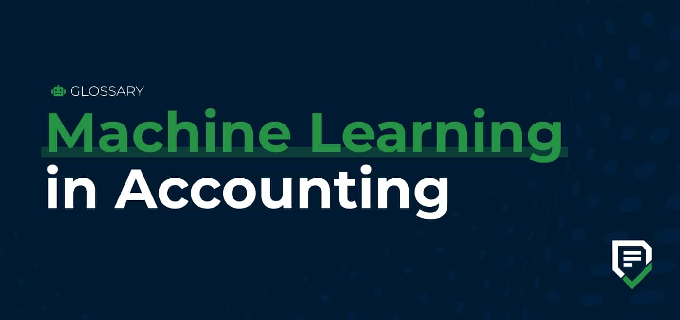glossary cover image for machine learning in accounting
