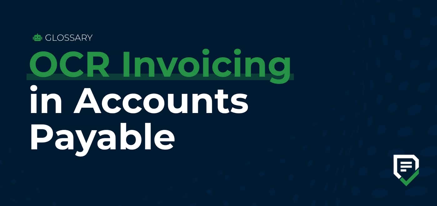 glossary cover image for OCR invoicing in accounts payable