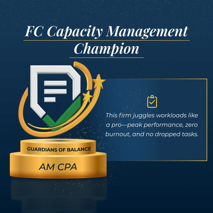 FC Capacity management champion - AM CPA