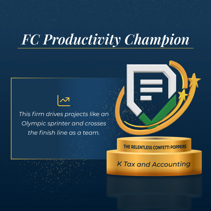 fc productivity champion - K Tax and Accounting