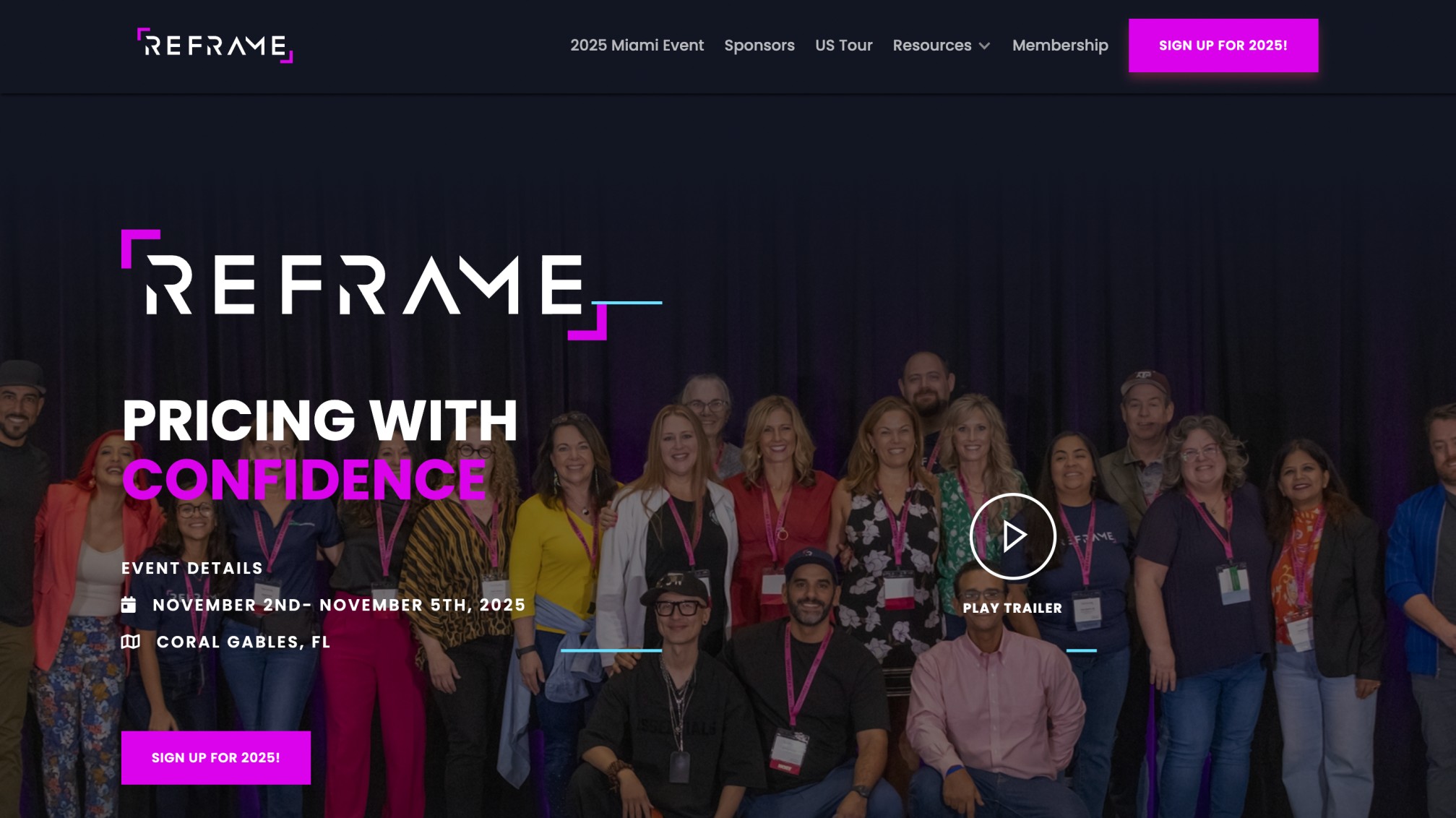 updated banner for Reframe 2025