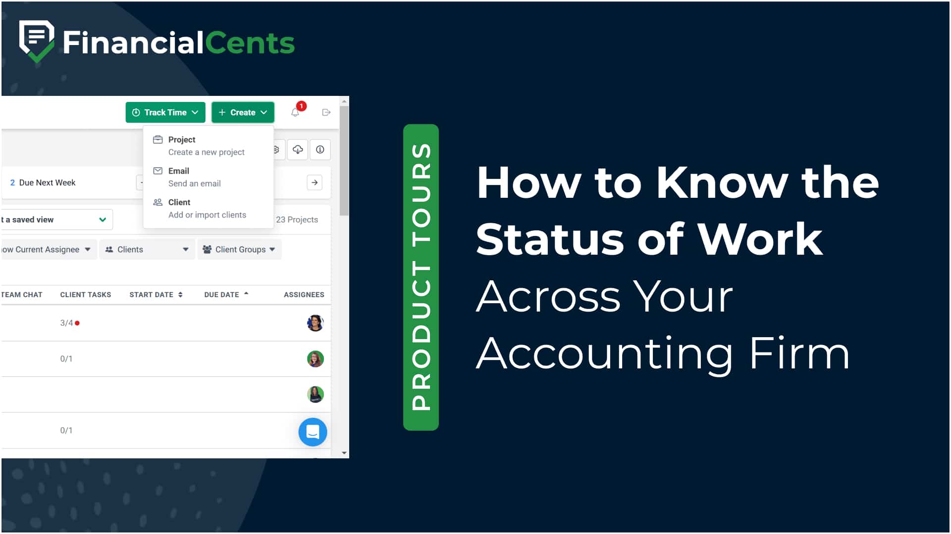 Status Of Work How To Know The Status Of Work Across Your Accounting Firm | Financial ...