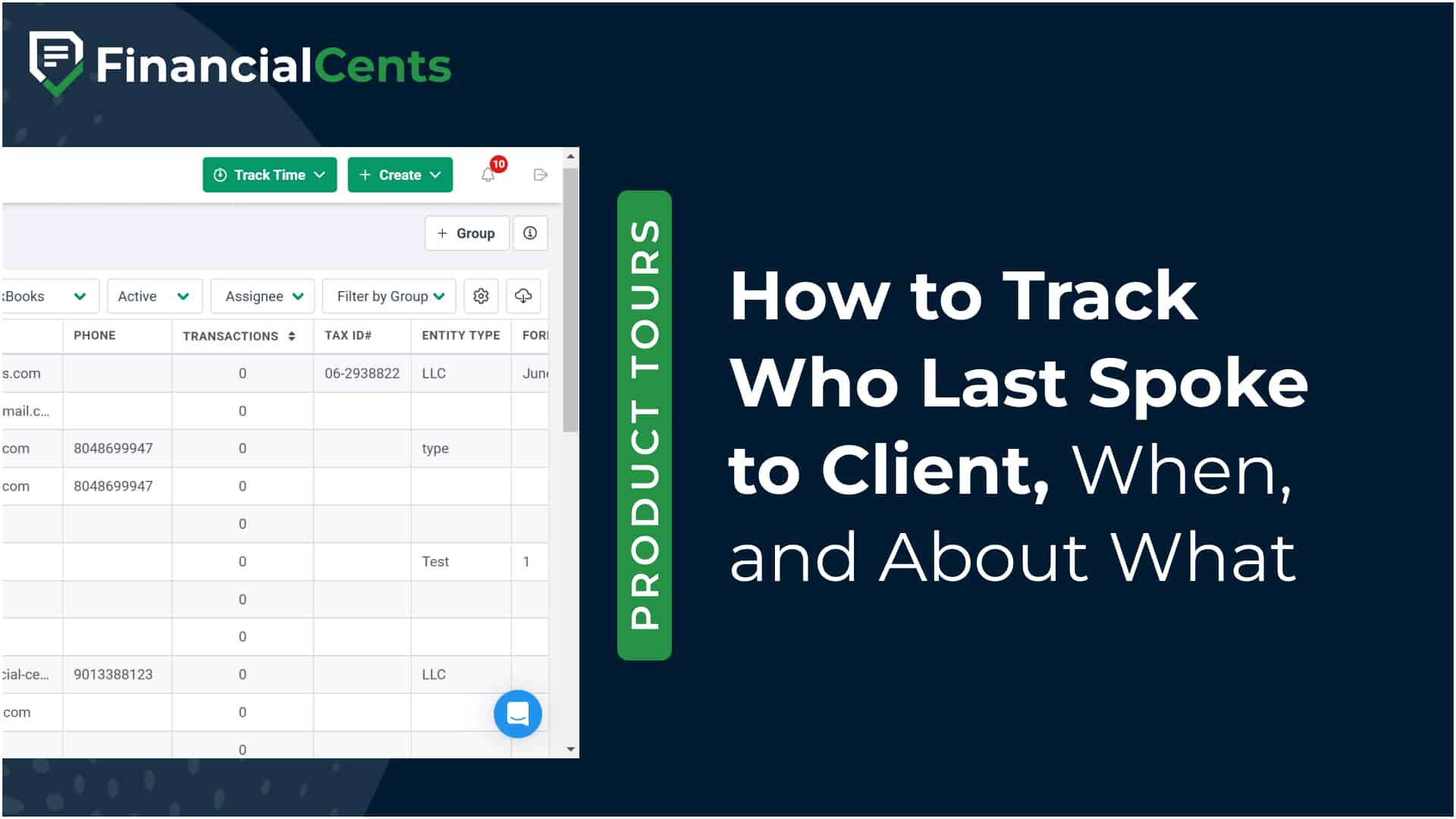How To Track Who Last Spoke To Client, When, And About What | Financial ...