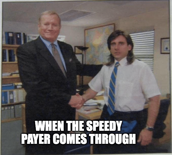 billing memes - speedy payer
