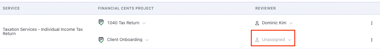 assign a team member to projects