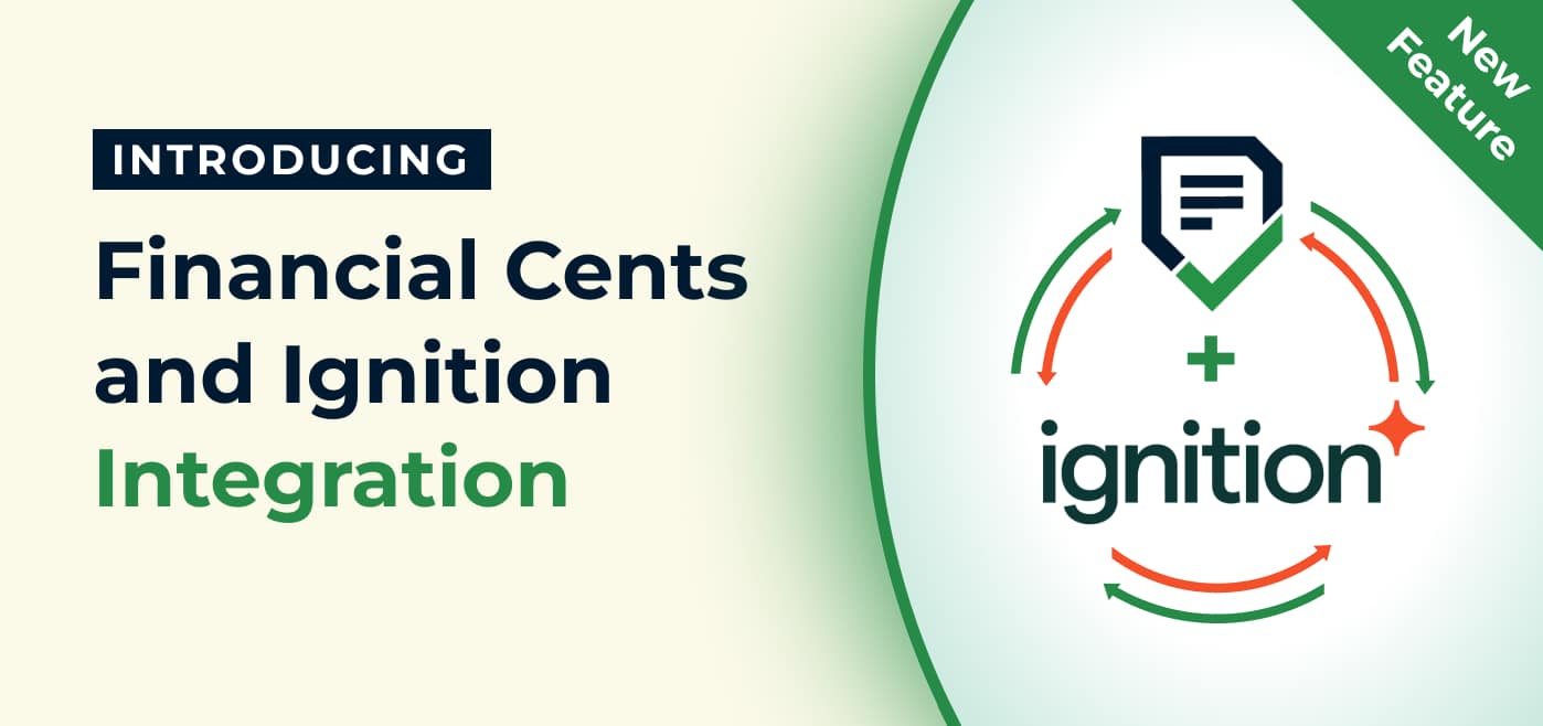 cover image for Financial Cents and Ignition blog announcement
