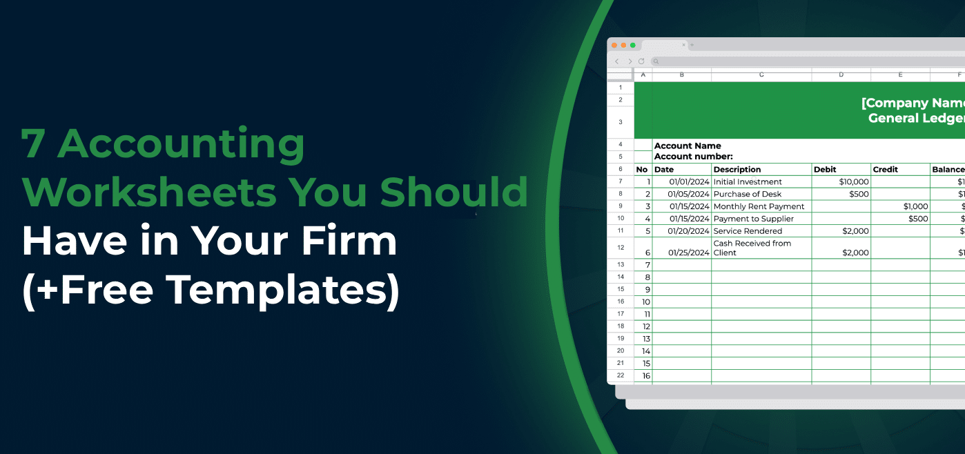 blog cover image for 7 Accounting Worksheets You Should Have in Your Firm (+Free Templates)