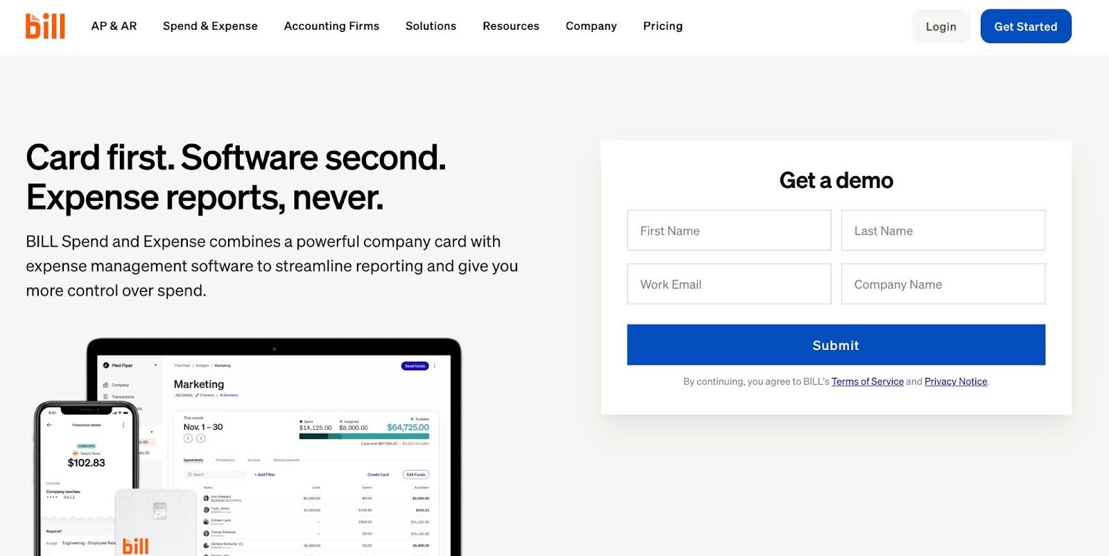 bill Spend and Expense (Formerly Divvy)