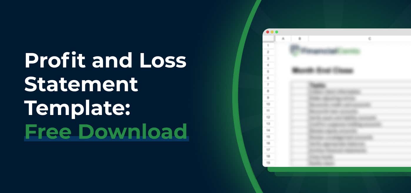 blog cover image for Profit and Loss Statement Template