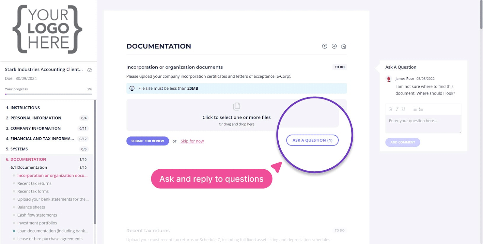 content snare documentation feature