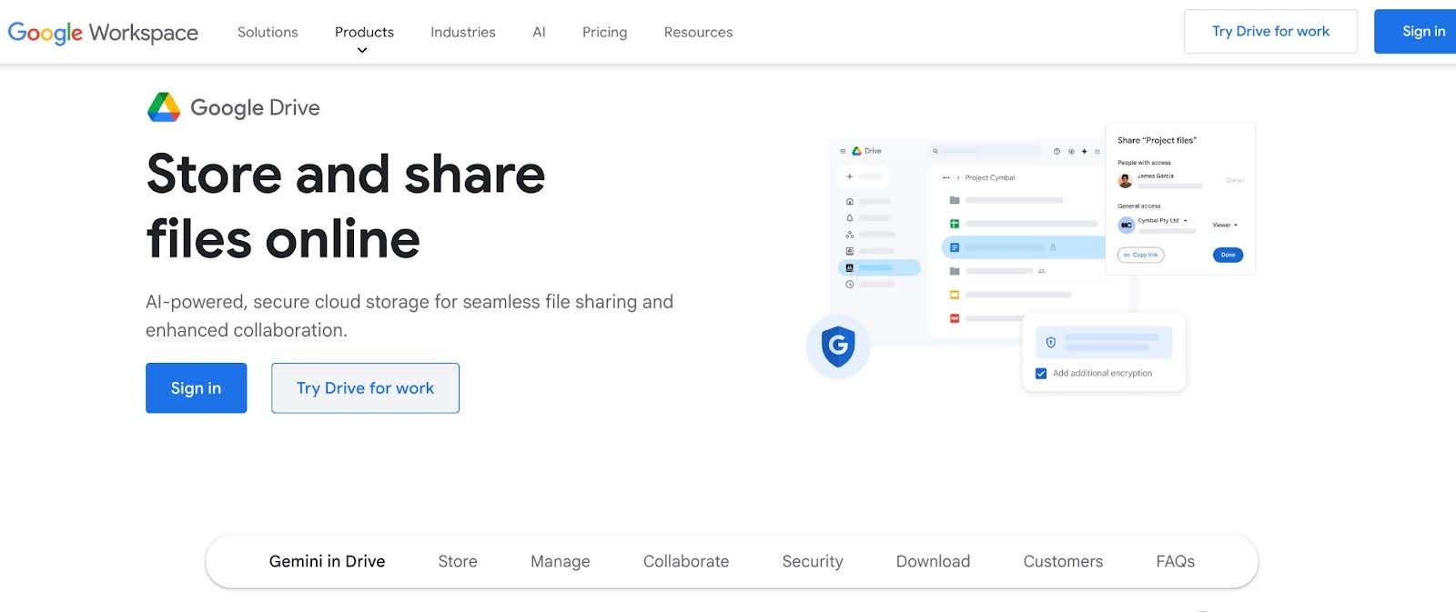 Google drive ai powered document management
