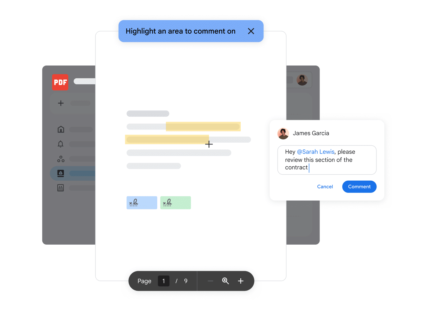 Google drive document management features
