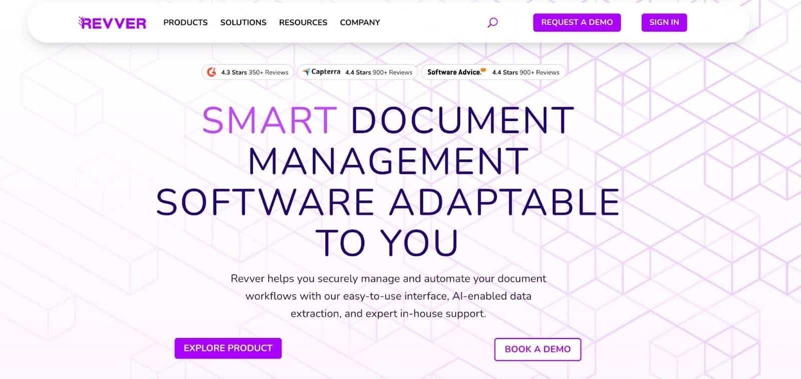 overview of Revver smart document management software